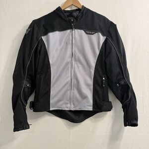 Fly Racing Technical Riding Gear Mesh Motorcycle Jacket Men’s M Black Gray